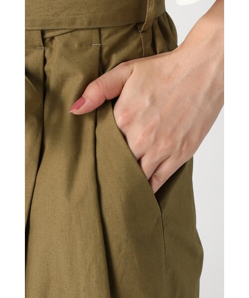 IENA（イエナ）の「タイプライター リボンイージーパンツ◆（パンツ・レディース・ベージュ/カーキ・34/36/38/40）」の10枚目の写真