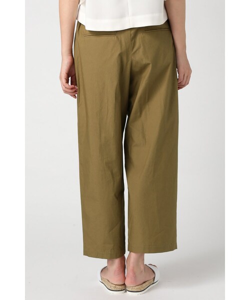 IENA（イエナ）の「タイプライター リボンイージーパンツ◆（パンツ・レディース・ベージュ/カーキ・34/36/38/40）」の7枚目の写真