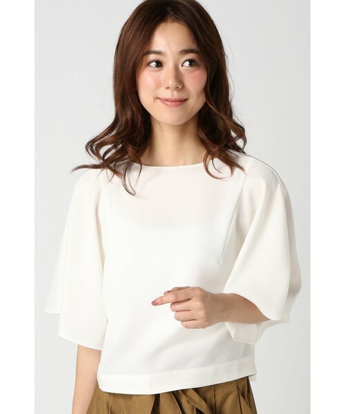 IENA（イエナ）の「GCラッフルスリーブ ショートTOPS（）」 - WEAR