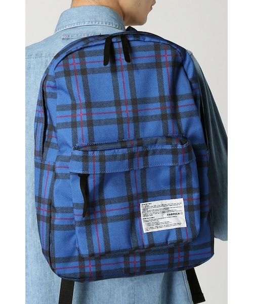 バッグ A STORE ROBOT FABRICK BACK PACK-Blue WISM（ウィズム）の「FABRICK*A STORE ROBOT BACK PACK（）」 - WEAR