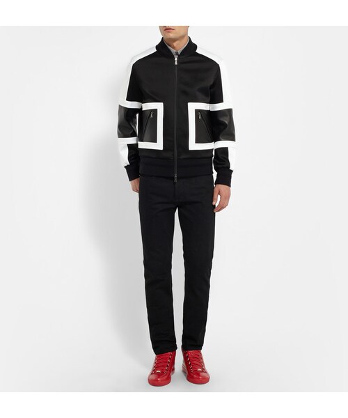 BALENCIAGA(バレンシアガ)の「Balenciaga Arena Creased-Leather High-Top Sneakers(スニーカー・メンズ・Red・EU 39 (US 6))」の6枚目の写真