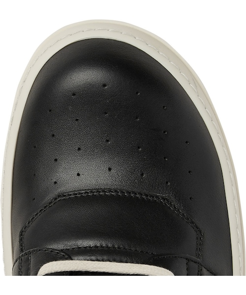 Rick Owens（リックオウエンス）の「Rick Owens Panelled Leather High-Top Sneakers（スニーカー・メンズ・Black・EU 40 (US 7)/EU 41 (US 8)/EU 42 (US 9)/EU 43 (US 10)/EU 44 (US 11)/EU 45 (US 12)/EU 46 (US 13)）」の5枚目の写真