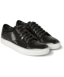 LANVIN | Lanvin Glossed-Leather Sneakers(スニーカー)