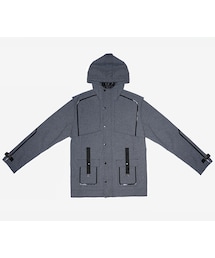 Acrosphere | Grey atmosphere hooded jacket(マウンテンパーカー)