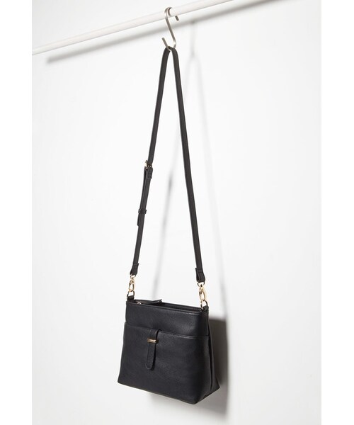 FOREVER 21(フォーエバー トゥエンティーワン)の「FOREVER 21 Classic Faux Leather Crossbody(ハンドバッグ・レディース・Black/Beige/Red・One size)」の7枚目の写真