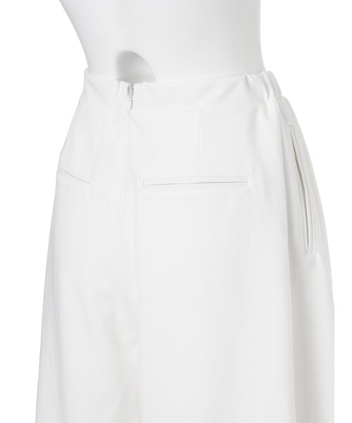 MURUA（ムルーア）の「【MODE】カットハーフガウチョパンツ（パンツ・レディース・ホワイト/ブラック・F）」の7枚目の写真