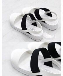 mooncat | 條鬆緊帶涼鞋色(その他)