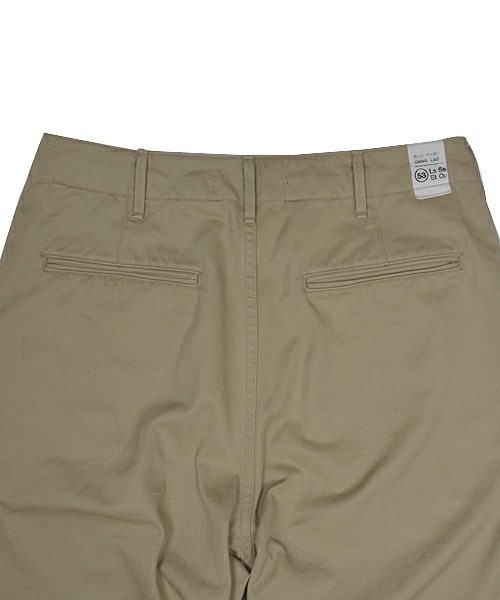 Johnbull Private labo（ジョンブルプライベートラボ）の「ワイドチノパンツ（チノパンツ・レディース・ホワイト/カーキ・X-SMALL/SMALL/MEDIUM）」の11枚目の写真