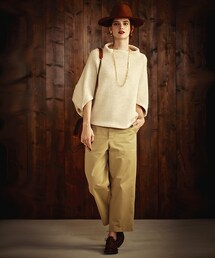 Johnbull Private labo | ワイドチノパンツ(チノパンツ)