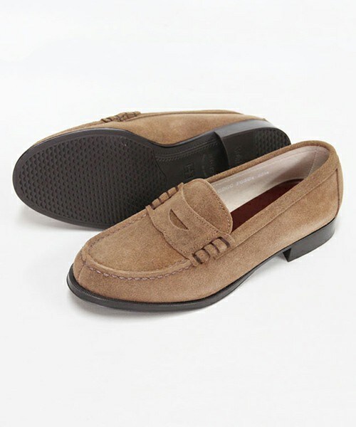 HARUTA（ハルタ）の「【JJ掲載】HARUTA スウェードローファー（その他シューズ・レディース・ブラック/ベージュ/ネイビー・23/23.5/24）」の4枚目の写真