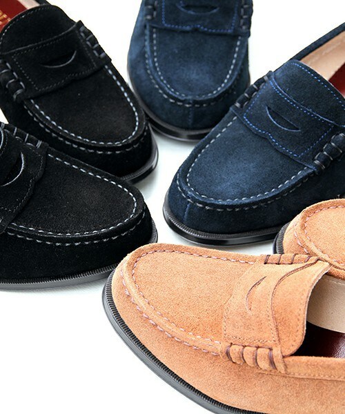 HARUTA（ハルタ）の「【JJ掲載】HARUTA スウェードローファー（その他シューズ・レディース・ブラック/ベージュ/ネイビー・23/23.5/24）」の7枚目の写真