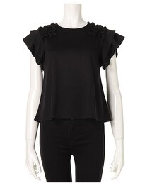 MIIA | 袖フリルカットトップス(トップス)