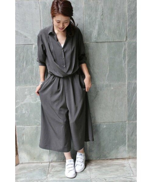 IENA（イエナ）の「《予約》シャツデザイン オールインワン◇（）」 - WEAR