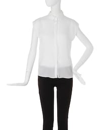 MURUA | 【FEMININE】シフォンノースリブラウス(トップス)