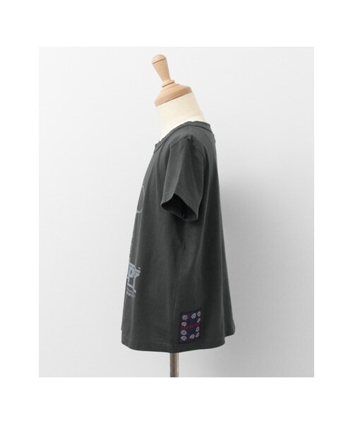 URBAN RESEARCH DOORS（アーバンリサーチドアーズ）の「SNOOPY Tシャツ JOE COOL(KIDS)（トップス・White/Charcoal・90/105/120/135）」の4枚目の写真