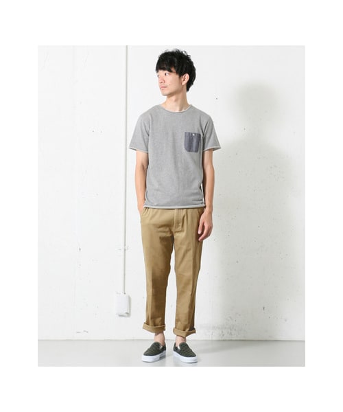 URBAN RESEARCH DOORS（アーバンリサーチドアーズ）の「タイト9分丈トラウザー（パンツ・メンズ・Navy/Khaki/Beige/Off・36/38/40）」の9枚目の写真