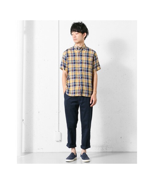 URBAN RESEARCH DOORS（アーバンリサーチドアーズ）の「タイト9分丈トラウザー（パンツ・メンズ・Navy/Khaki/Beige/Off・36/38/40）」の11枚目の写真