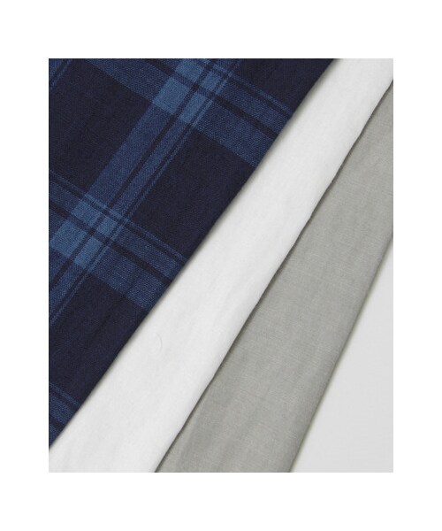 URBAN RESEARCH（アーバンリサーチ）の「バンドカラー ロングシャツ（トップス・メンズ・インディゴ/グレー/ホワイト・M/L）」の21枚目の写真