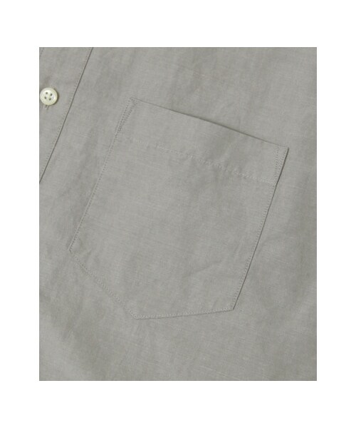 URBAN RESEARCH（アーバンリサーチ）の「バンドカラー ロングシャツ（トップス・メンズ・インディゴ/グレー/ホワイト・M/L）」の16枚目の写真