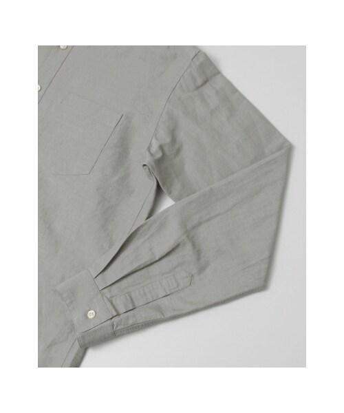 URBAN RESEARCH（アーバンリサーチ）の「バンドカラー ロングシャツ（トップス・メンズ・インディゴ/グレー/ホワイト・M/L）」の14枚目の写真