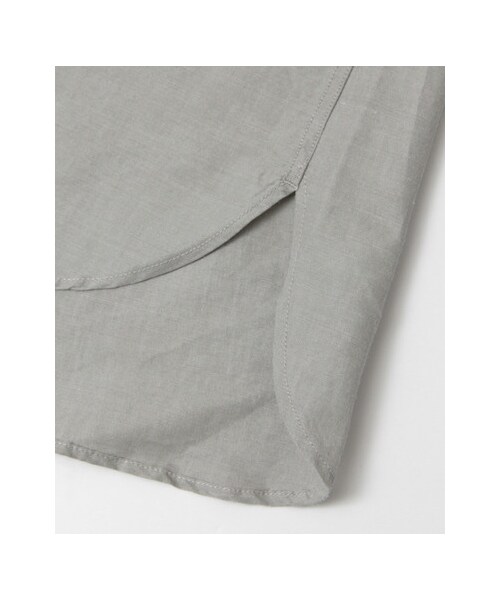 URBAN RESEARCH（アーバンリサーチ）の「バンドカラー ロングシャツ（トップス・メンズ・インディゴ/グレー/ホワイト・M/L）」の18枚目の写真