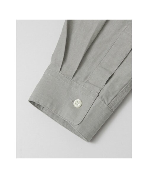 URBAN RESEARCH（アーバンリサーチ）の「バンドカラー ロングシャツ（トップス・メンズ・インディゴ/グレー/ホワイト・M/L）」の15枚目の写真