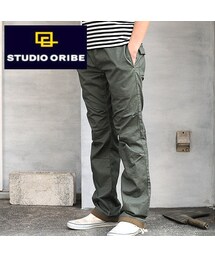 期間限定お値下げ　STUDIO ORIBE RP１３-41RIB PANTS STUDIO ORIBE スタジオオリベ | L-POCKET PANTS Col : BLACK