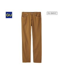 GU | （GU）スリムフィットストレートカラージーンズ(パンツ)