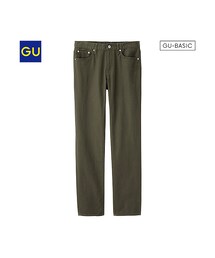 GU | （GU）スリムフィットストレートカラージーンズ(パンツ)