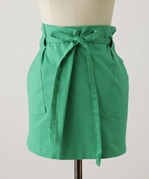 imvely | リボン付グリーンスカート(スカート)