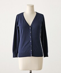 imvely | ネイビーベーシックカーデ(カーディガン/ボレロ)