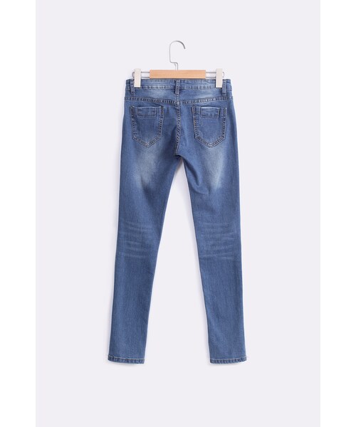 ORENDA（オレンダ）の「這刷色覺得好顯瘦的牛仔褲（パンツ・レディース・藍・S/M/L/XL）」の2枚目の写真