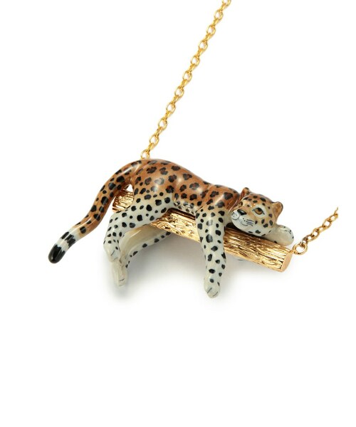 H.P.FRANCE（アッシュペーフランス）の「NACH ヒョウのネックレス