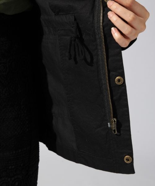 BLISS POINT（ブリスポイント）の「タイプライターM51（ジャケット/アウター・レディース・ブラック/カーキ・M/L）」の14枚目の写真