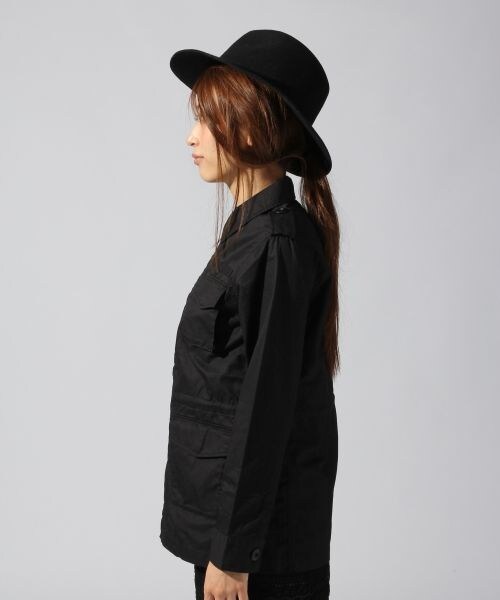 BLISS POINT（ブリスポイント）の「タイプライターM51（ジャケット/アウター・レディース・ブラック/カーキ・M/L）」の6枚目の写真