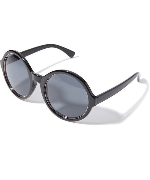 FOREVER 21（フォーエバー トゥエンティーワン）の「FOREVER 21 Tortoiseshell Metallic-Rimmed Sunglasses（サングラス・レディース・Gold/Brown・One size）」の3枚目の写真