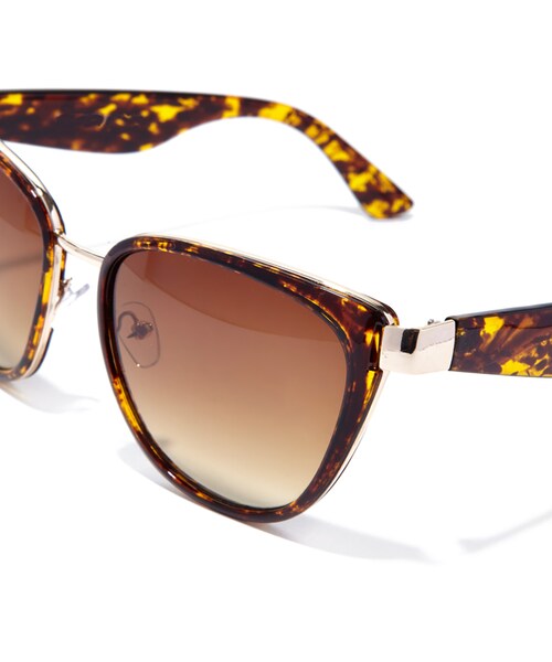 FOREVER 21（フォーエバー トゥエンティーワン）の「FOREVER 21 Crackled Cat Eye Sunglasses（サングラス・レディース・Brown・One size）」の7枚目の写真