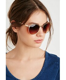 FOREVER 21 | FOREVER 21 Classic Half-Bridge Sunglasses(サングラス)