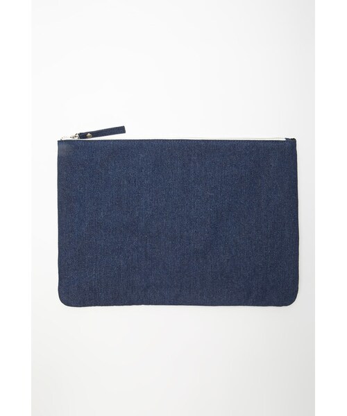 FOREVER 21（フォーエバー トゥエンティーワン）の「FOREVER 21+ Unstructured Denim Clutch（クラッチバッグ・レディース・Blue・One size）」の10枚目の写真