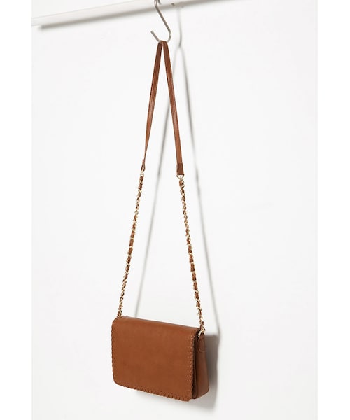 FOREVER 21（フォーエバー トゥエンティーワン）の「FOREVER 21 Faux Leather Crossbody（ショルダーバッグ・レディース・Black/Brown/White・One size）」の3枚目の写真