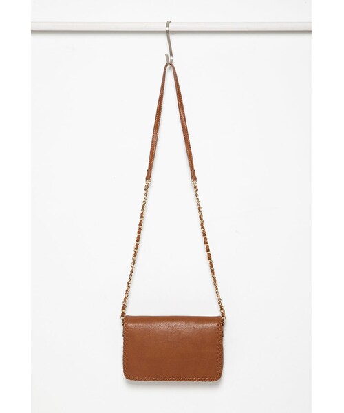 FOREVER 21（フォーエバー トゥエンティーワン）の「FOREVER 21 Faux Leather Crossbody（ショルダーバッグ・レディース・Black/Brown/White・One size）」の7枚目の写真