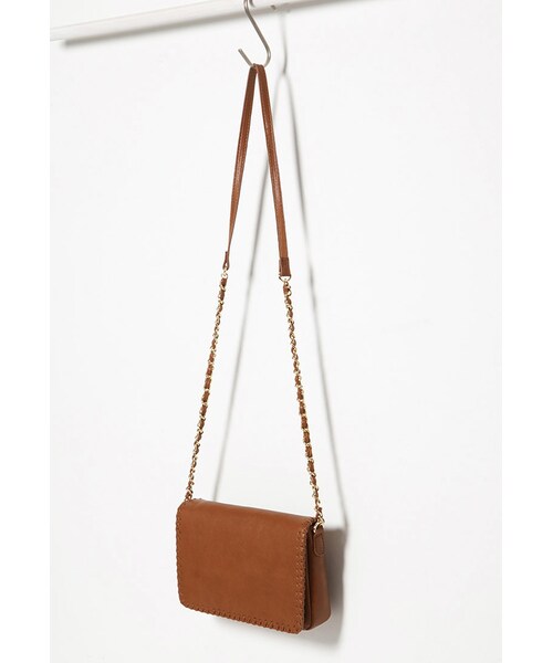 FOREVER 21（フォーエバー トゥエンティーワン）の「FOREVER 21 Faux Leather Crossbody（ショルダーバッグ・レディース・Black/Brown/White・One size）」の4枚目の写真