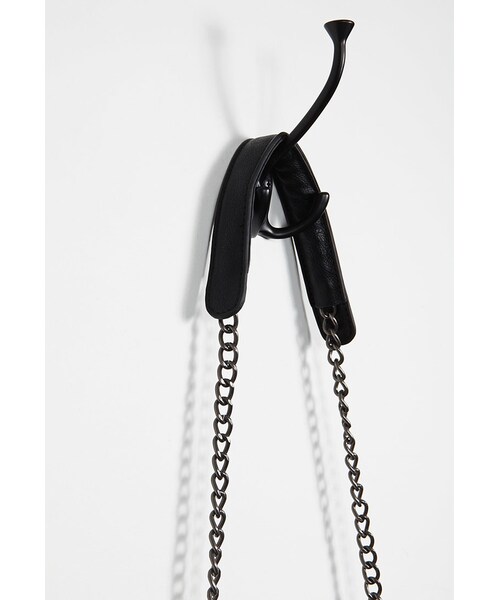 FOREVER 21（フォーエバー トゥエンティーワン）の「FOREVER 21+ Faux Leather Fringe Crossbody（ショルダーバッグ・レディース・Black/White/Orange・One size）」の22枚目の写真