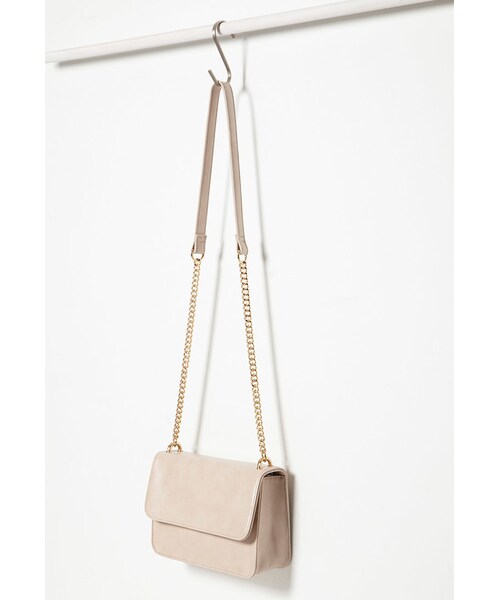 FOREVER 21（フォーエバー トゥエンティーワン）の「FOREVER 21 Structured Flap-Top Crossbody（ショルダーバッグ・レディース・Black/Red/Brown・One size）」の18枚目の写真