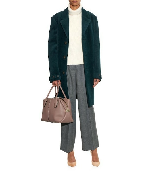 良品 TOD'S トッズ D-BOW Dボウ レザー 2WAY トート バッグ TOD'S（トッズ）の「Tod's D-bow leather tote bag（トートバッグ