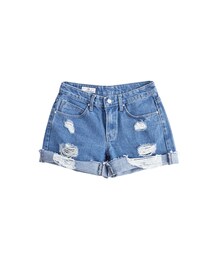 gracegift | 韓國時髦韓妞抓破牛仔短褲(パンツ)