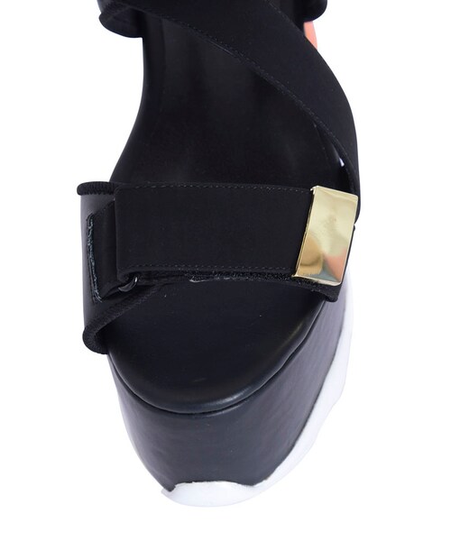 EVRIS（エヴリス）の「スニーカーサンダル（シューズ・レディース・ホワイト/ブラック・S/M/L）」の7枚目の写真