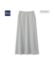 GU | （GU）スウェットマキシスカート(スカート)