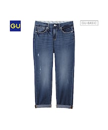 GU | （GU）ボーイフレンドアンクルジーンズＤ(パンツ)