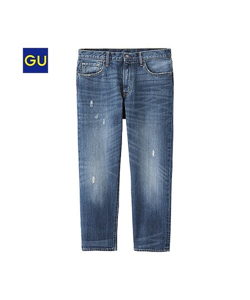 あつページ② ユニクロ公式 | スリムテーパードアンクルジーンズ